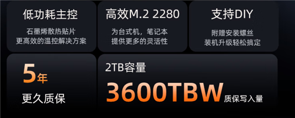 618开车神价 爱国者4TB PCIe 4.0硬盘999元（国产长寿TLC闪存）(图4)