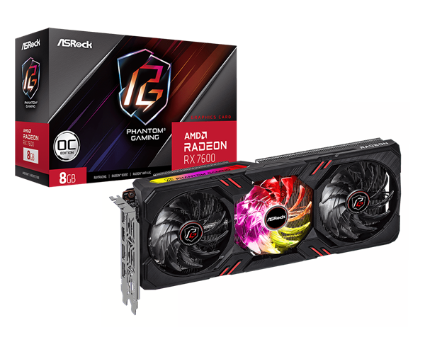 华擎科技发布AMD Radeon RX 7600系列显卡 提升你的游戏体验(图2)