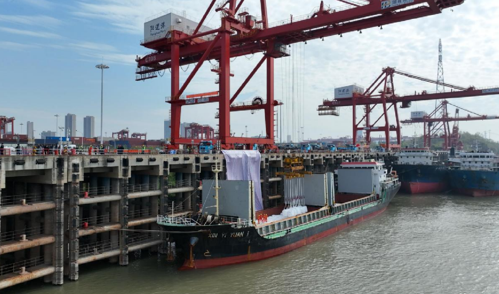 媒体管家|印尼直航航线开通 武汉阳逻港构建“一船到底”运输新模式