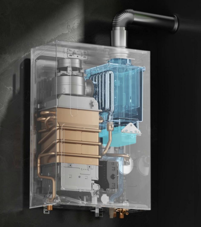 万和电气推新一代燃气热水器:首创冷凝水雾化外排技术(图2) 万和电气推新一代燃气热水器:首创冷凝水雾化外排技术(图2)